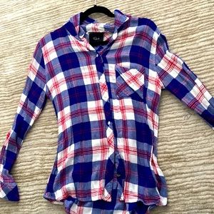 Rails plaid button down shirt